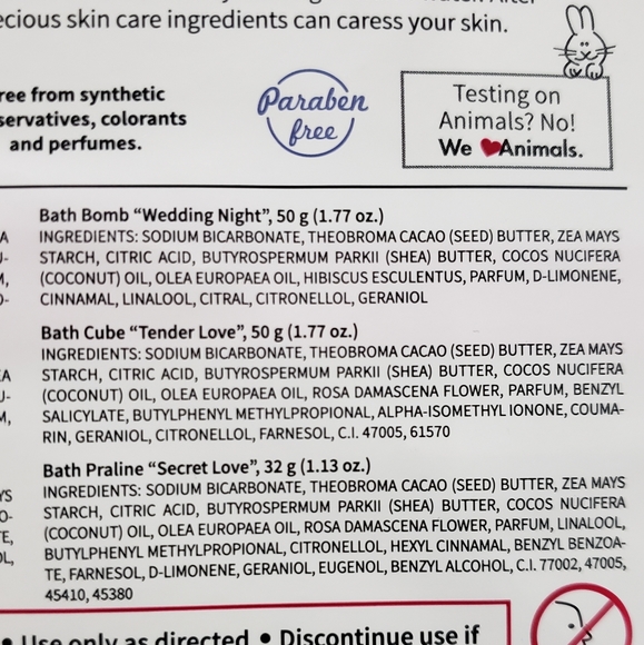 🆕️BRUBAKER "Secret Romance" Bath Melts Gift Set - Vegan - Organic -Handmade - Picture 12 of 12